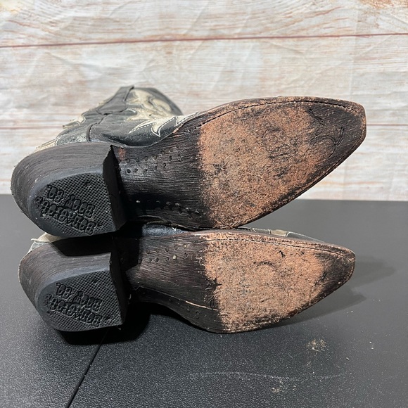 Bodacious boot co. Woman’s snip toe cowboy boots size 7.5 - Picture 8 of 8